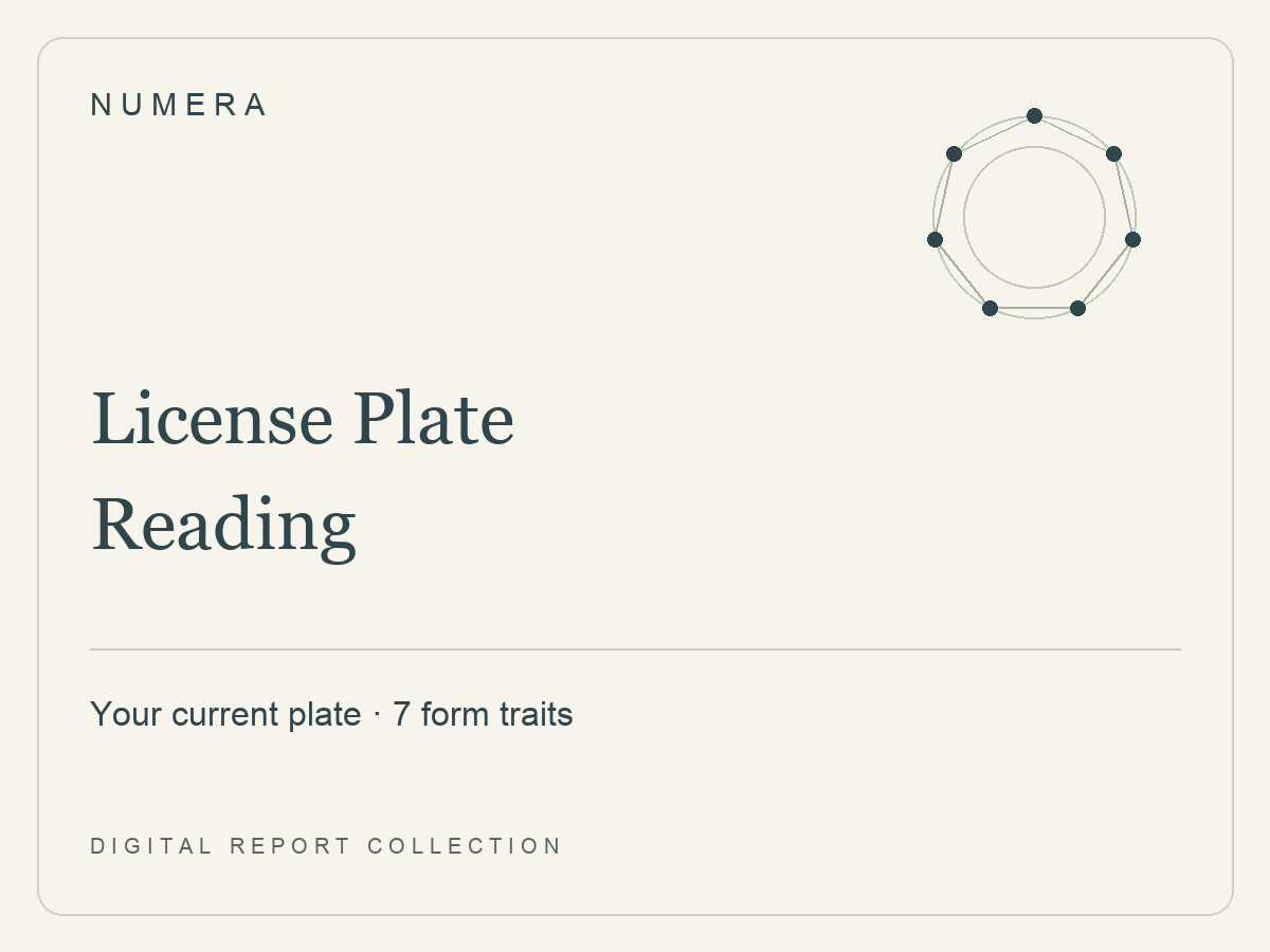Presentation cover for NUMERA License Plate Reading